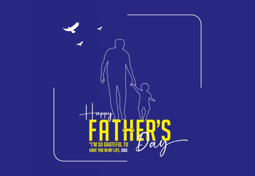 Happy Fathers Day Social Media Post Vector File Free Download