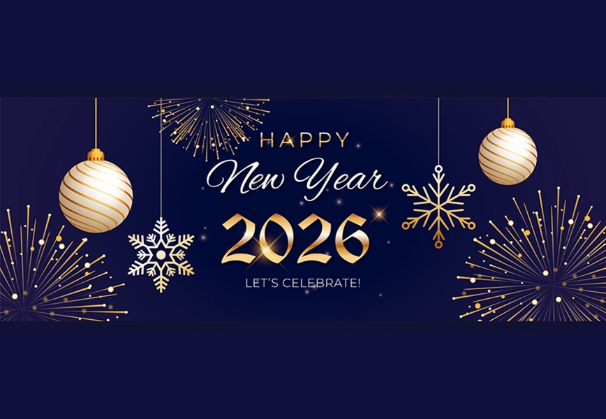 Happy New Year 2026 Lets Celebrate Cover post free Download