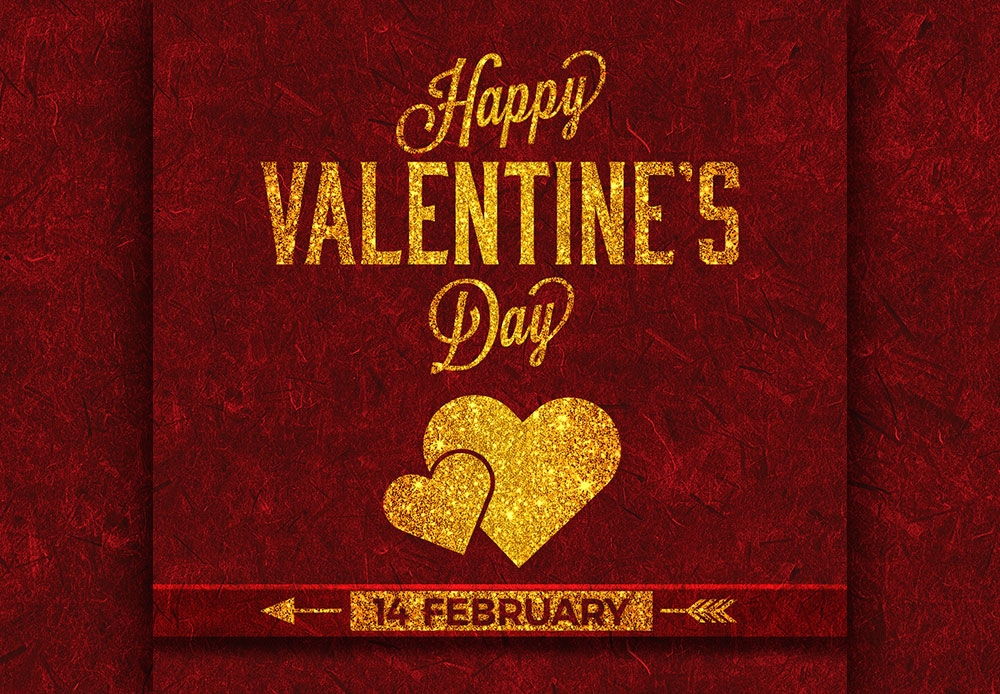 Valentines Day Social Media Post Design