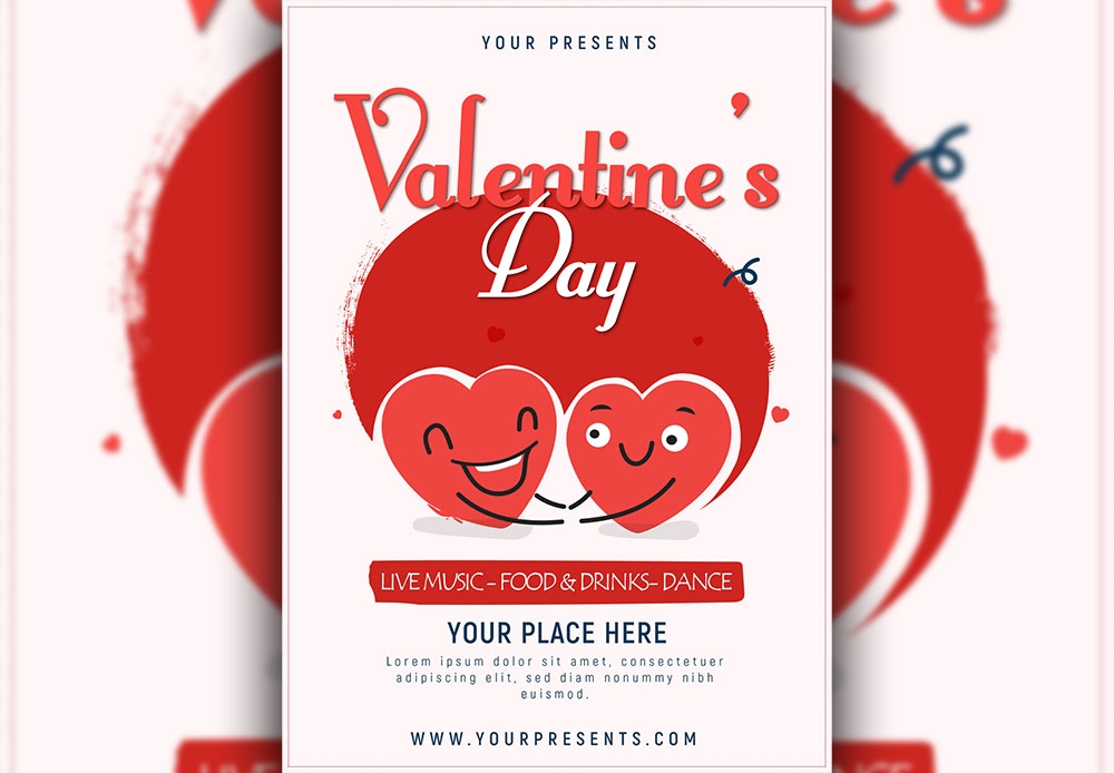 Valentines Day Party Flyer