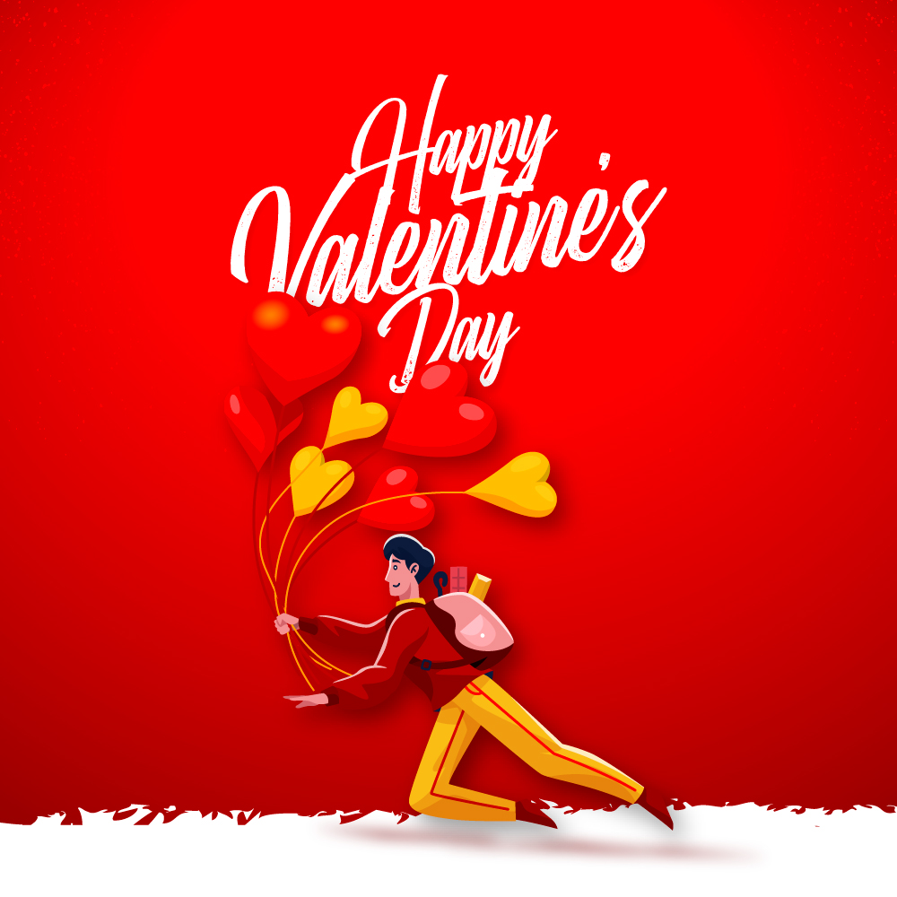 Free Download Happy Valentines Day Love Social Media Post Full Vectors Shared by Pixahunt 