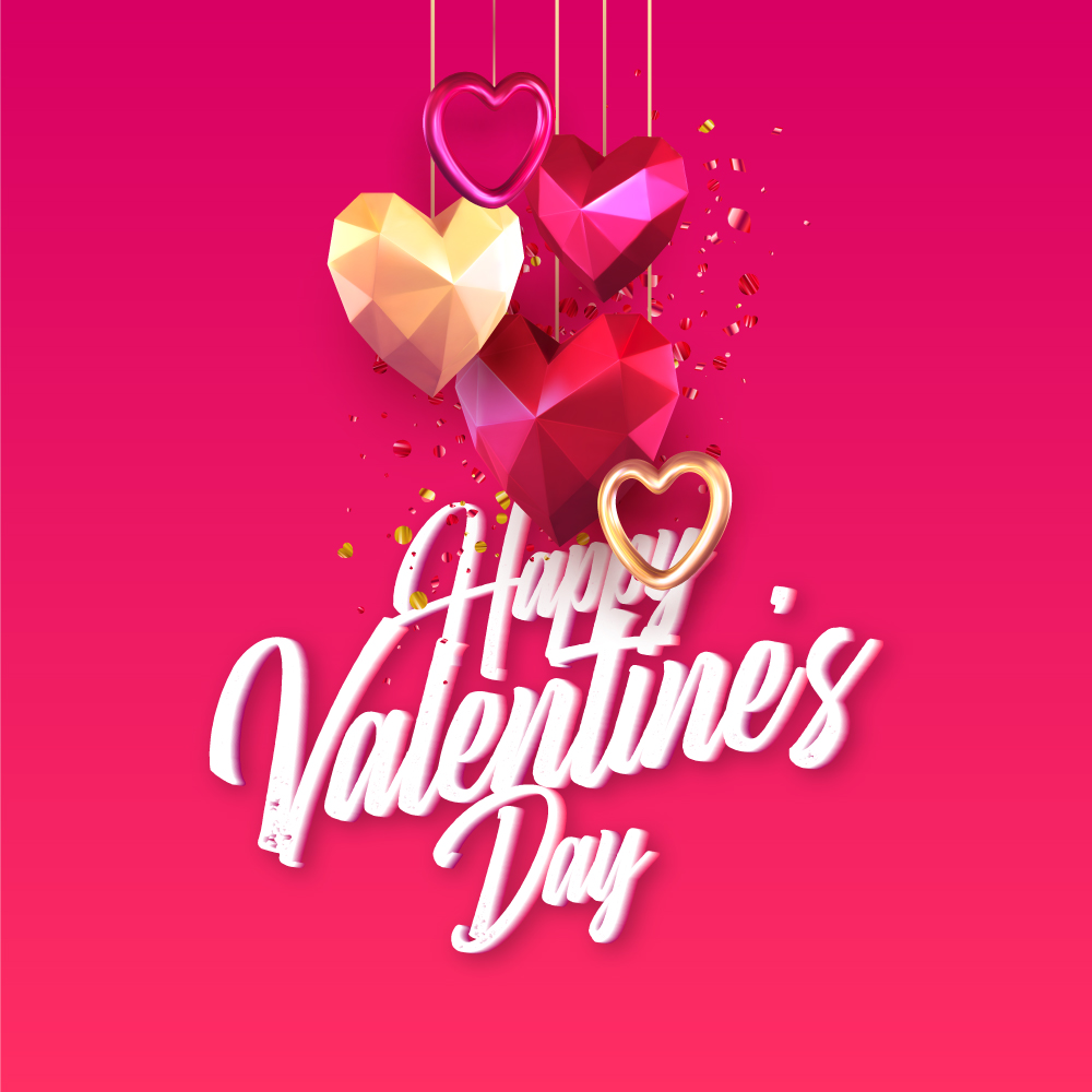 Free Download Valentine’s Day Social Media Post Design Full Vectors Shared by Pixahunt 