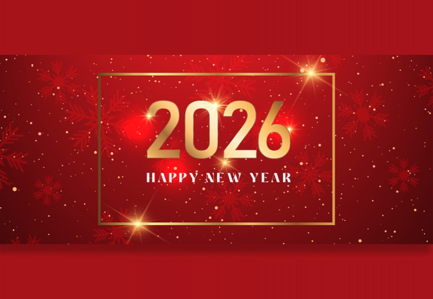 Free Download Vector Gold And Red Happy New Year Facebook Cover Social Media Post Free Download Full Vectors Shared by Pixahunt 