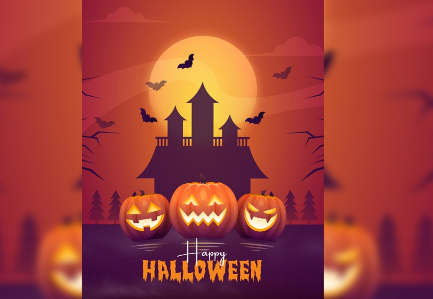 Free Download Free Downloads of Merry Halloween Vector Graphics for Your Creative Projects Full Vectors Shared by Pixahunt 
