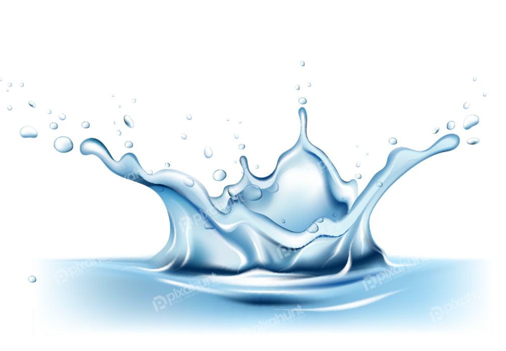 Free Download Water splash with reflection Full Vectors Shared by Pixahunt 