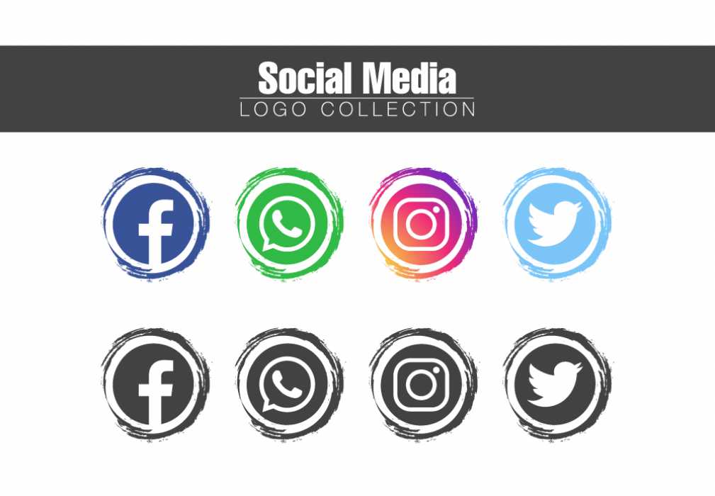Free Download popular social media logo collection Full Vectors Shared by Pixahunt 