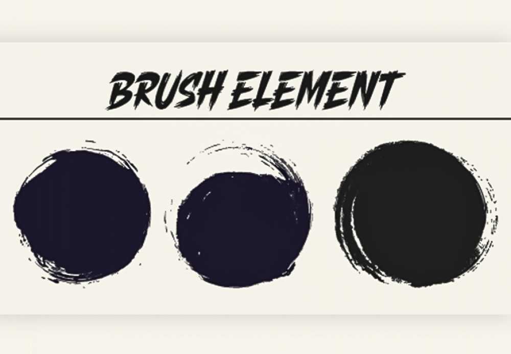 Free Download Vector Black Circle Brush Stroke collection Free Download Full Vectors Shared by Pixahunt 