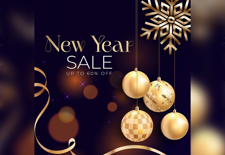 Free Download Vector Happy New Year Sale Social Media Post Free Download Full Vectors Shared by Pixahunt 