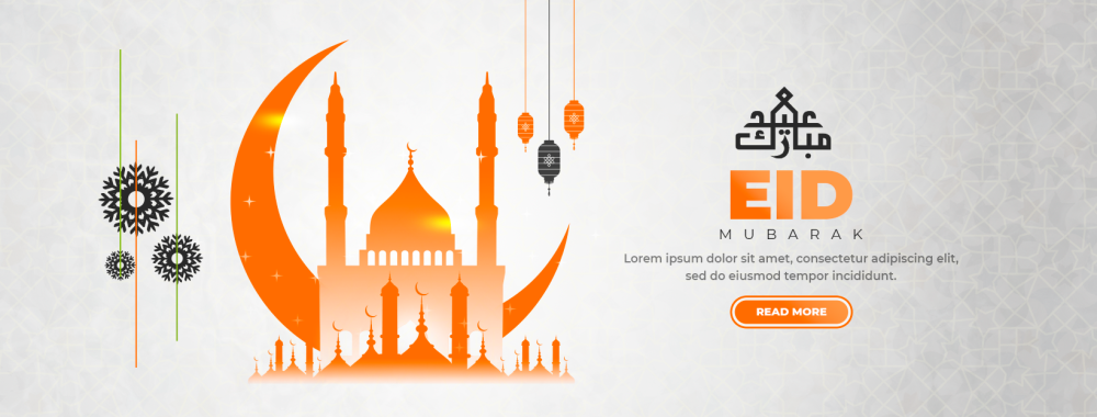 Eid Mubarak Cover Post Design
