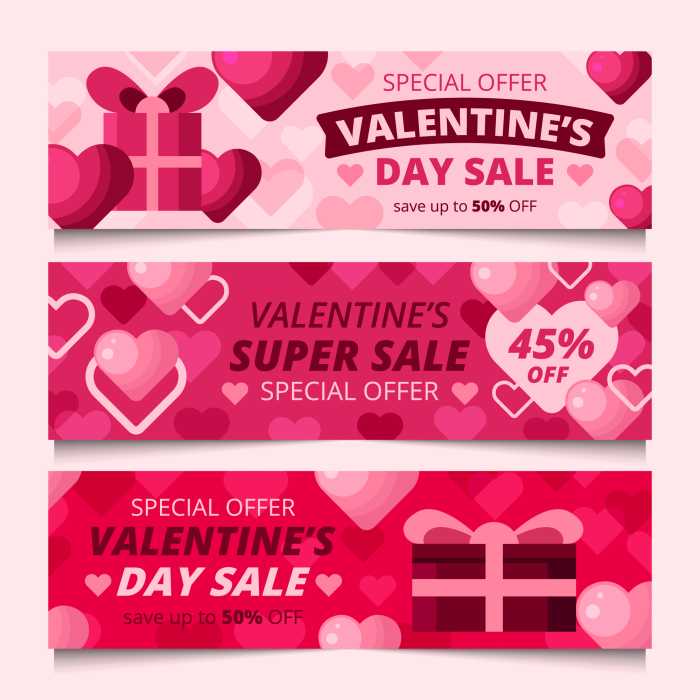 valentine's day cake sale poster | Valentine's Day Sale Banners