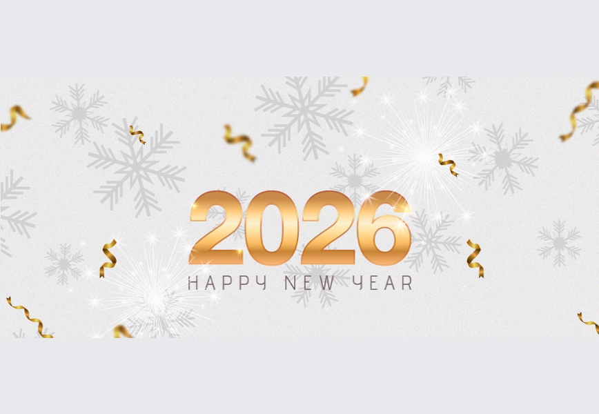 Free Download PSD White Happy New Year 2026 Cover Design Free Download Full PSD Shared by Pixahunt 