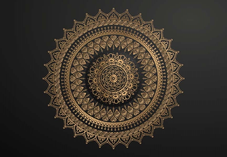 Free Download Luxury Golden Mandala Vectors: Download High-Quality vector for Your Creative Projects Full Vectors Shared by Pixahunt 