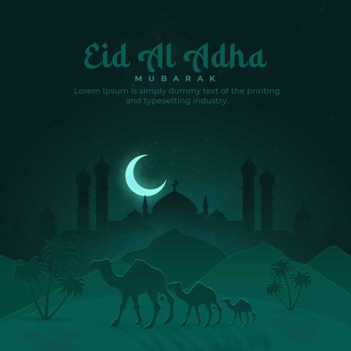 Eid al adha Social Media Post