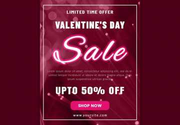 Valentines Day Social Media Sale Post