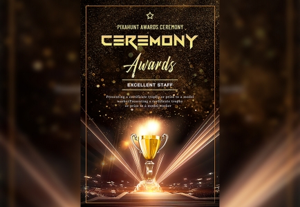 Free Download-Award Winning Ceremony Social Media Banner Post PSD file