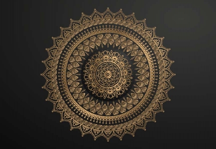 Luxury Golden Mandala Vectors: Download High-Quality vector for Your Creative Projects