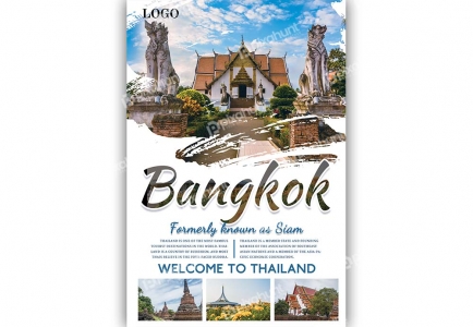 Bangkok (Thailand) Travel Social Media Post | Travel to Thailand promotion post