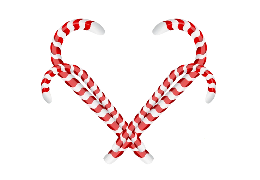 Free Premium PNG 3d illustration of cute candy cane icon with christmas day them transparent background