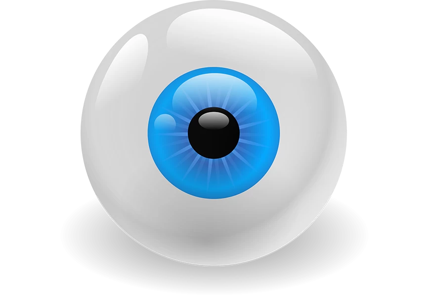 Free Premium PNG 3d rendering of human eye PNG