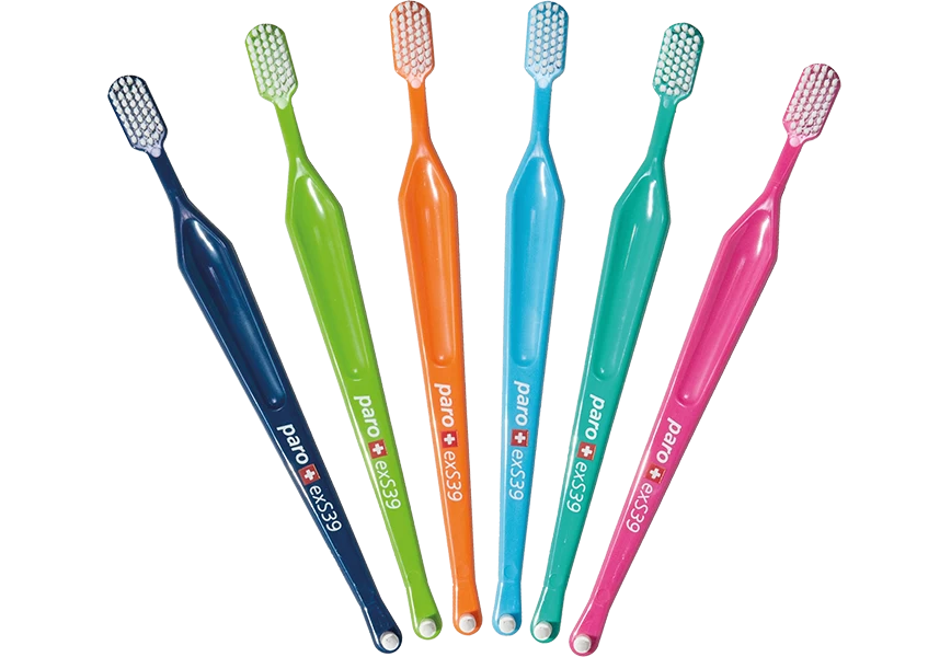 Free Premium PNG 6 multicolored toothbrush