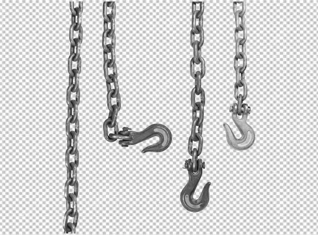Free Premium PNG A chain with the word chain on transparent background 