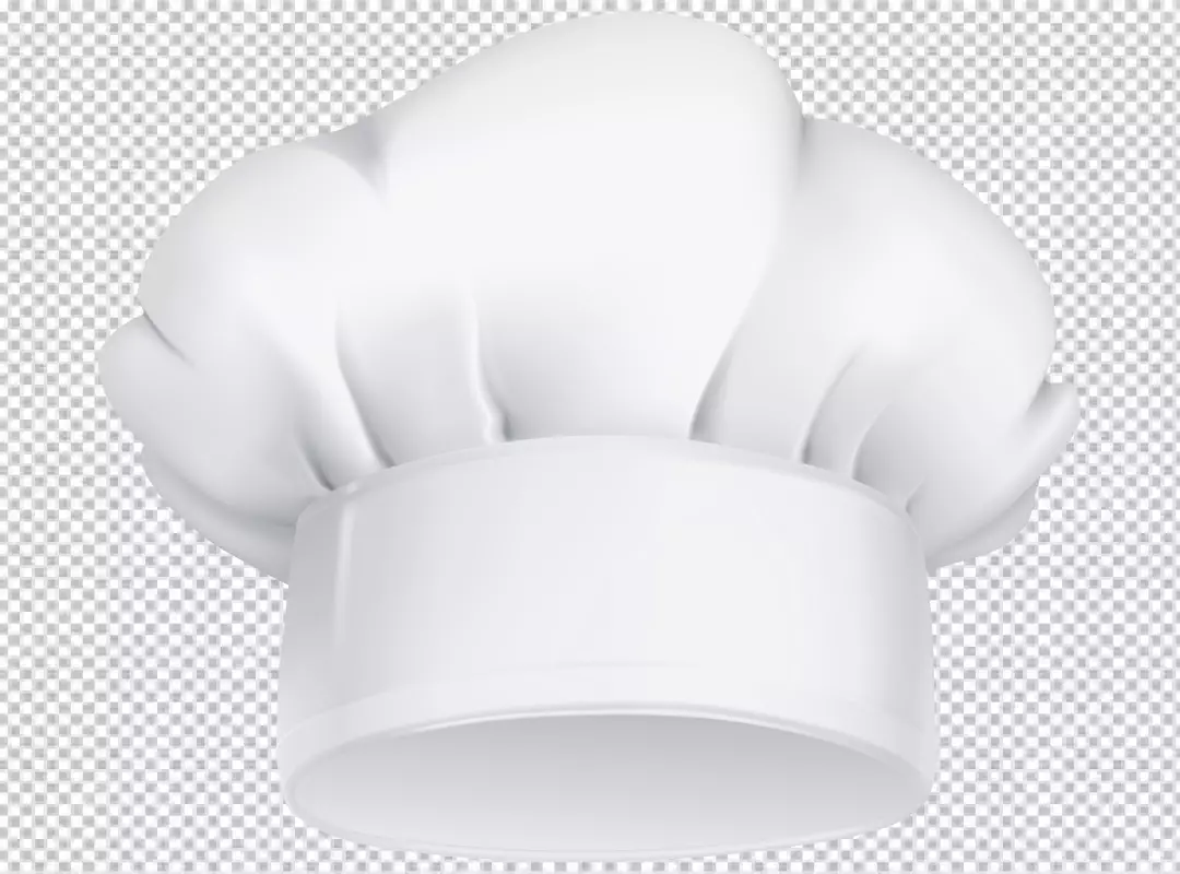 Free Premium PNG A chefs hat with a Transparent background PNG
