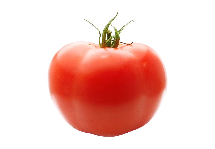 Free Premium PNG A Ripe red tomato