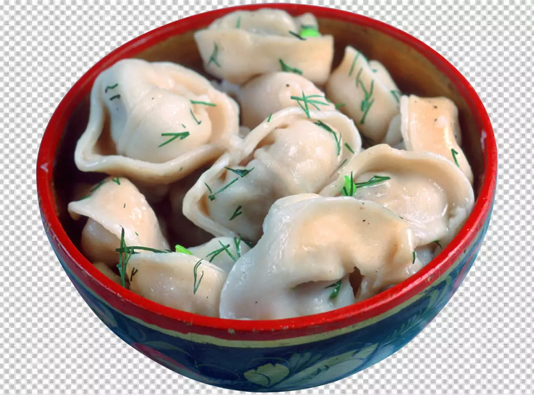 Free Premium PNG A tray of chinese dumplings with a transparent background.