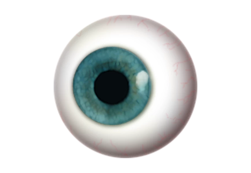 Free Premium PNG Abstract creative 3d sphere with eye effect