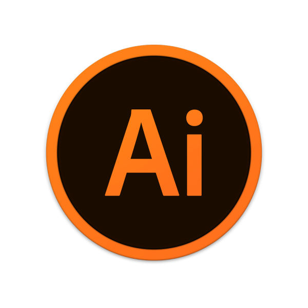 Free Premium PNG Ai logo, area text symbol, Adobe Ai, text, trademark, orange png