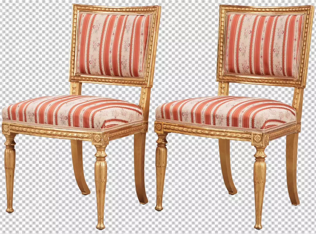 Free Premium PNG Antique wooden chair isolated on transparent