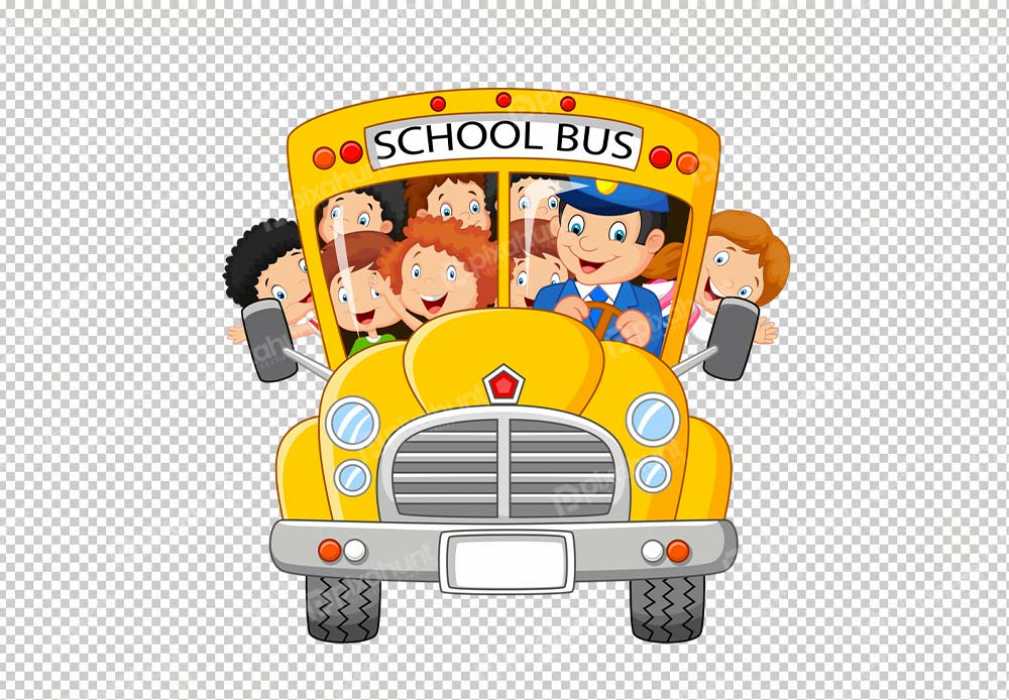 Free Premium PNG Back To School Png | School Bus Clipart Png