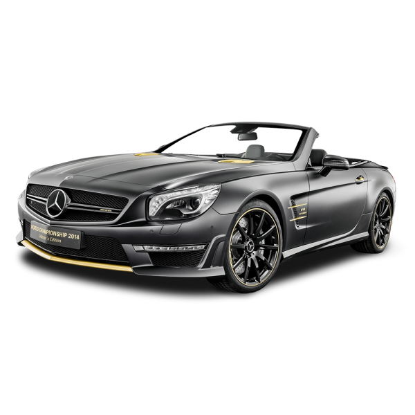 Free Premium PNG Black Mercedes AMG SL63 Car