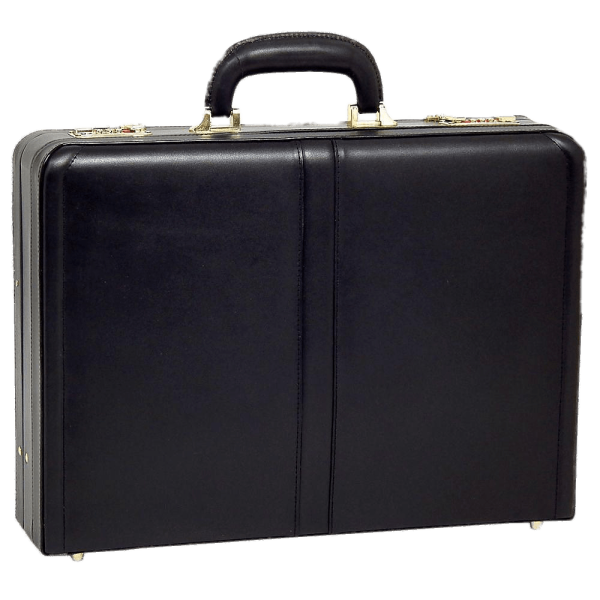 Free Premium PNG Black one color briefcase