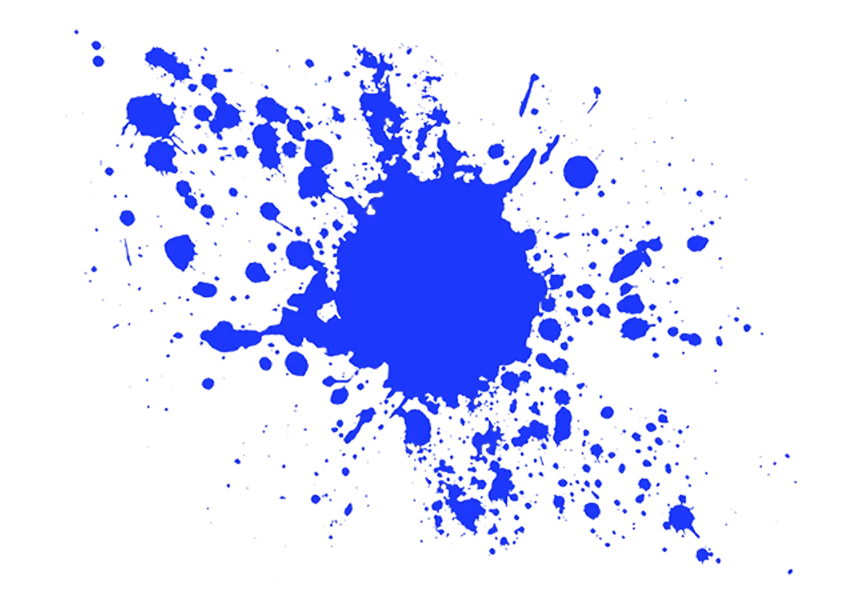 Free Premium PNG Blue blot on a white background Spots