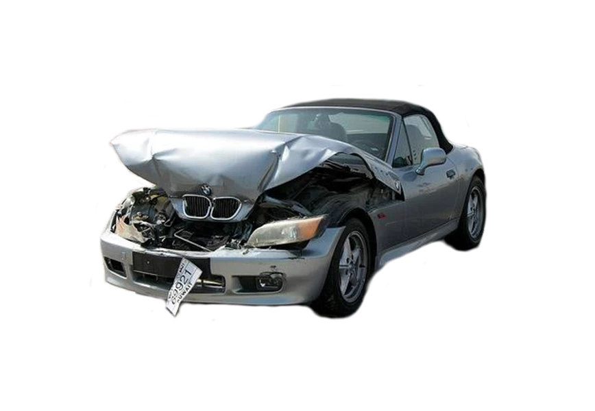 Free Premium PNG BMW car crash