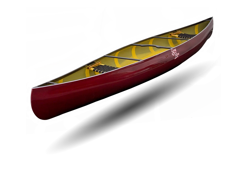 Free Premium PNG Boat with shadow. And drack red color