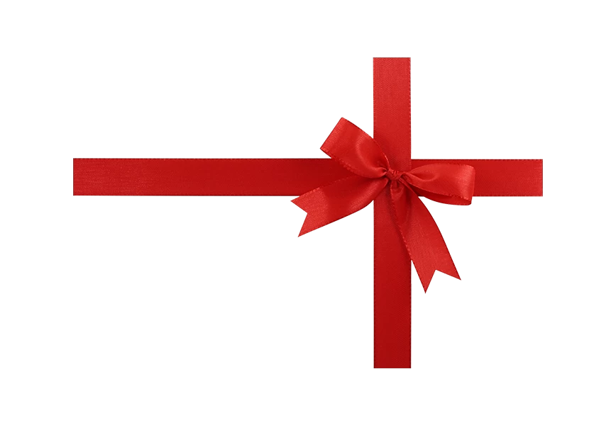 Free Premium PNG Bow for Tiny Presents