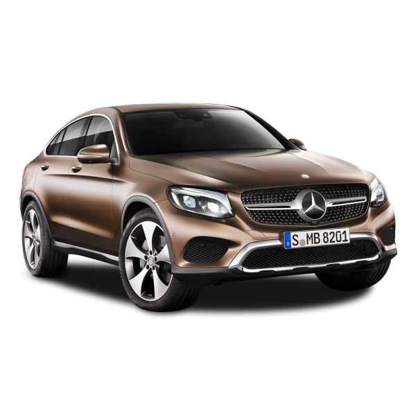 Free Premium PNG Brown Mercedes Benz GLE Coupe Car