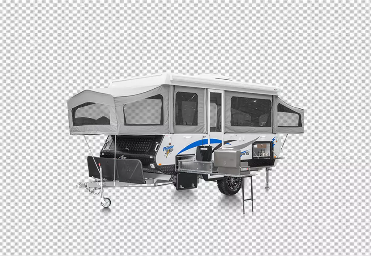 Free Premium PNG Camper van vehicle isolated