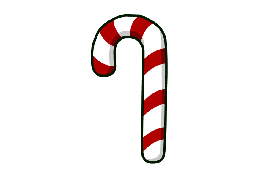 Free Premium PNG Candy cane concept illustration