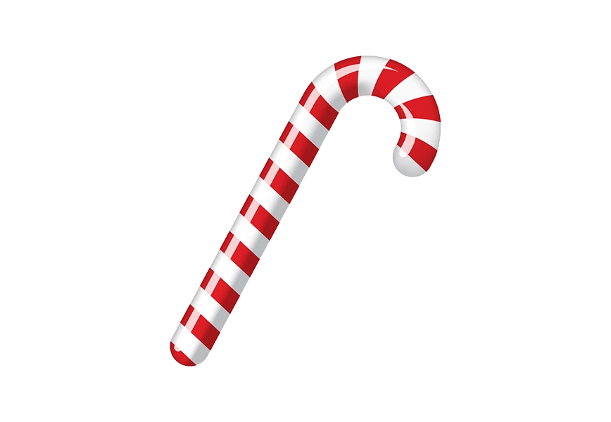 Free Premium PNG Candy cane striped, candy cane isolated on  transparent  background