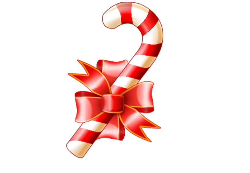 Free Premium PNG Candy Canes 3d icon Isolate Transparent Background