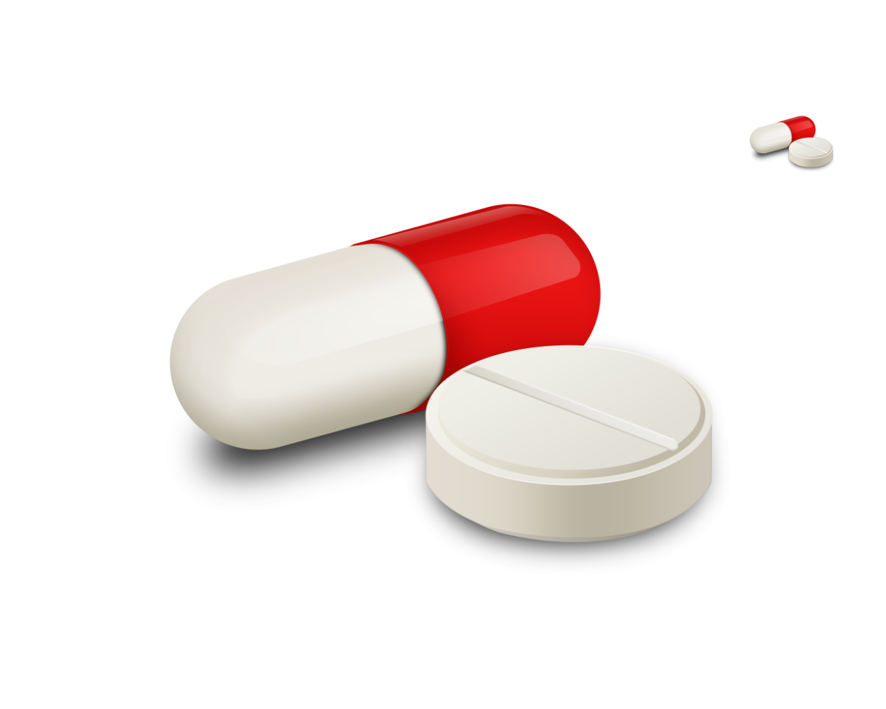 Free Premium PNG capsule pill isolated on transparent background