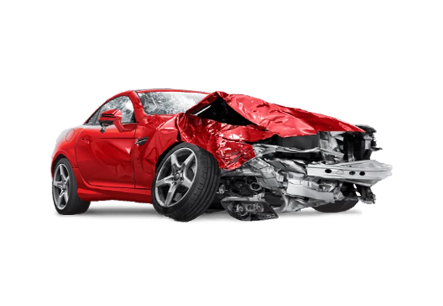 Free Premium PNG Car crash fully damage