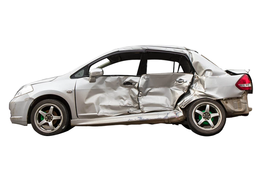 Free Premium PNG Car crash side smash