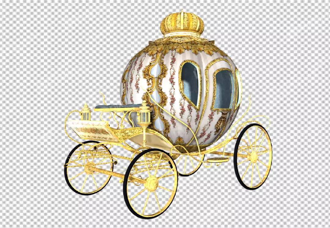 Free Premium PNG Carriage Toothfairy Fairytale world transparent background 