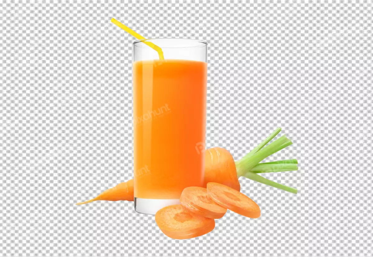 Free Premium PNG Carrot Close-up of orange against white background