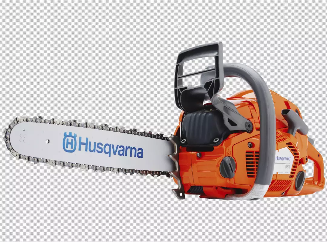 Free Premium PNG Chainsaw isolated on a transparent background
