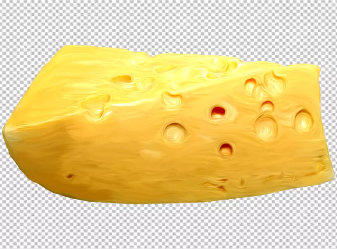 Free Premium PNG Cheese isolated on transparent background